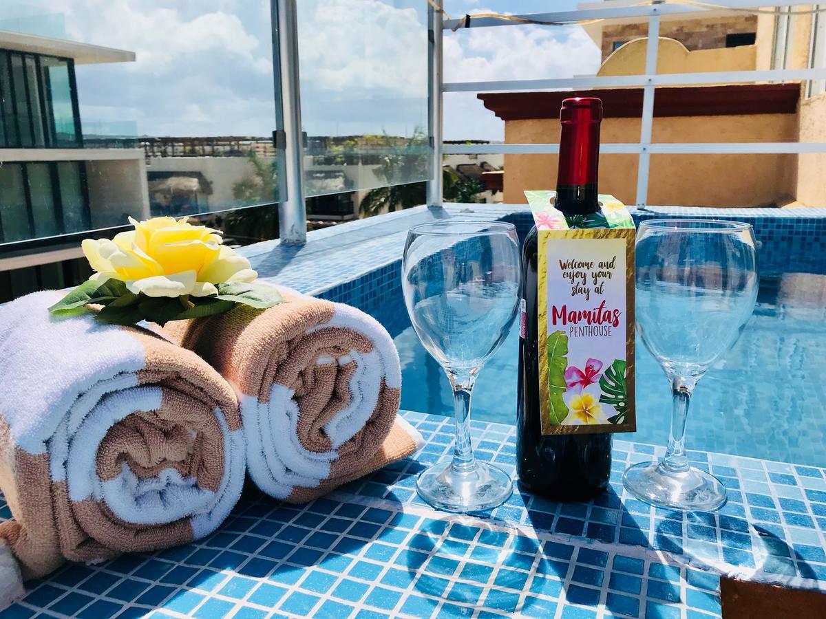 Mamitas Penthouse Lejlighed Playa del Carmen Eksteriør billede