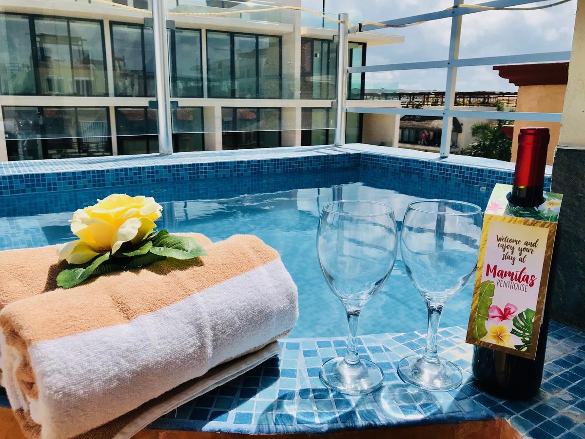 Mamitas Penthouse Lejlighed Playa del Carmen Eksteriør billede
